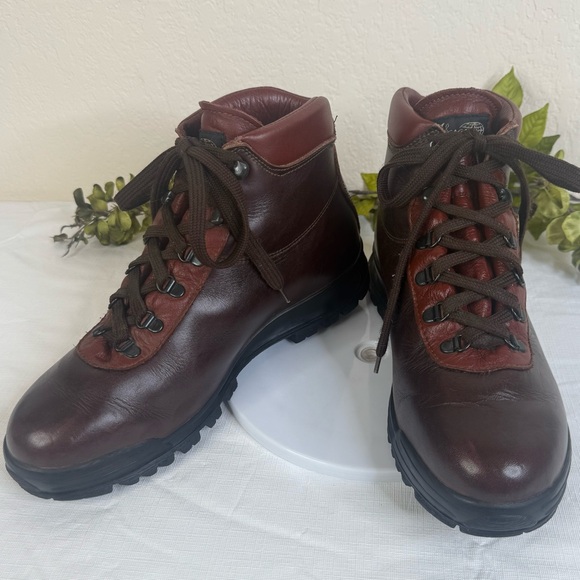 Vasque Sundowner Full-Grain Leather Hiking Boots Mens Sz 10M Brown - Picture 5 of 10